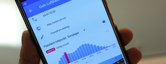 image: Nå kan du se hvor mye folk det er dit du skal – i sanntid
